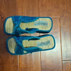 Kathy Ireland Jean Sandals